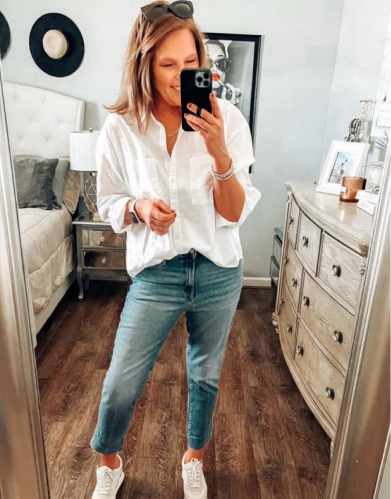 Gap Factory sale , slim boyfriend jeans fits tts styled with cropped white button down boyfriend shirt from Loft

Casual outfit, jeans, weekend outfit, transition outfit, everyday outfit, sale, trending, fashion over 40, sneakers, fashion sneakers, target shoes, target sneakers #LTKunder50


#LTKFindsUnder50 #LTKSaleAlert #LTKStyleTip