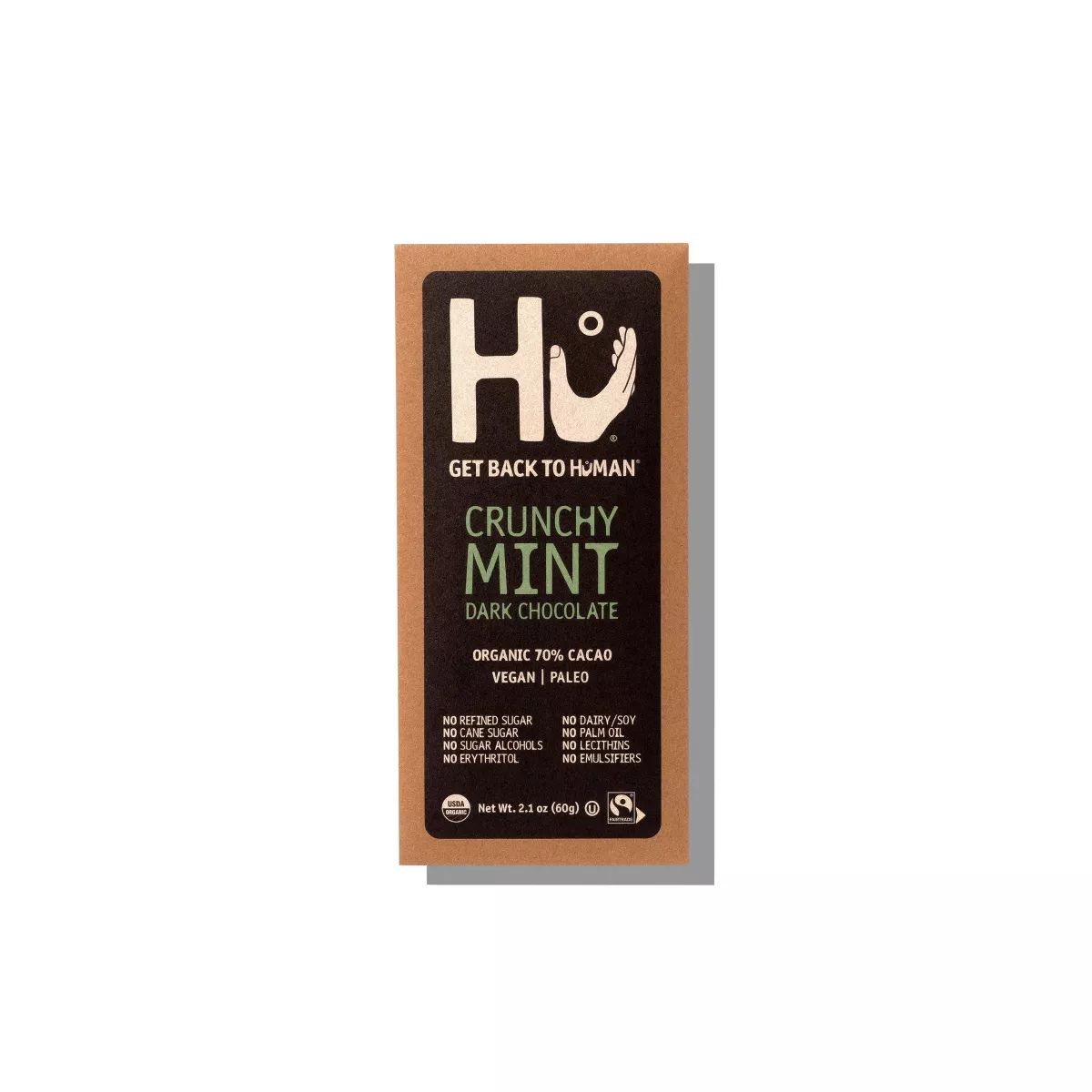 Hu Crunchy Mint Dark Chocolate Candy - 2.1oz | Target