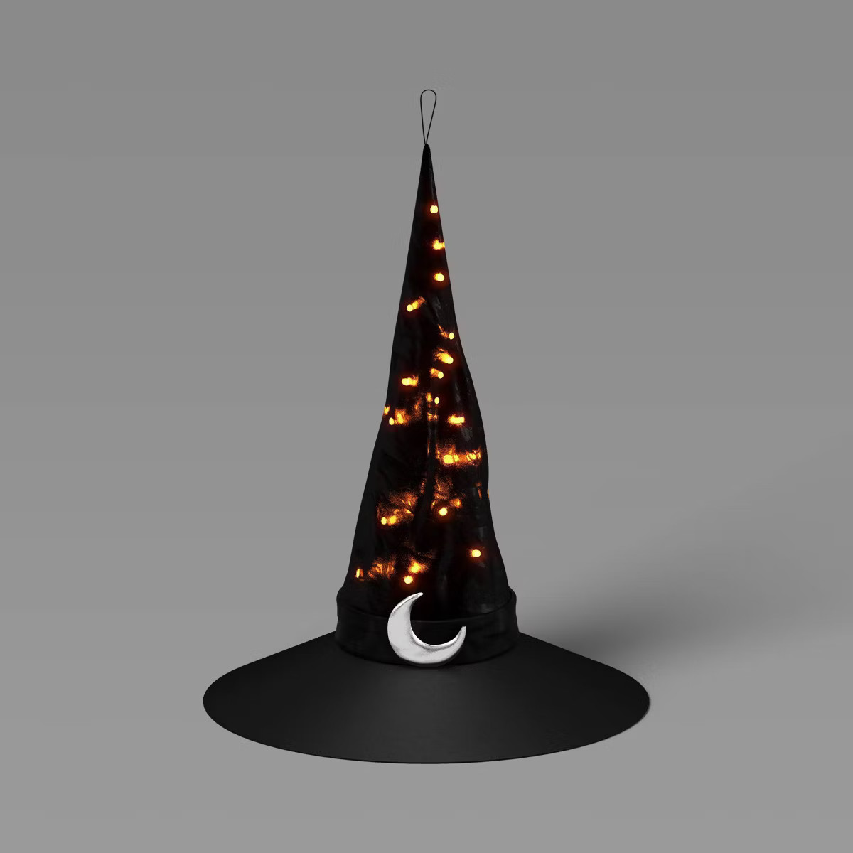 36" Lit Oversized Witch Hats Halloween Decorative Prop Black - Hyde and EEK! Boutique™ | Target