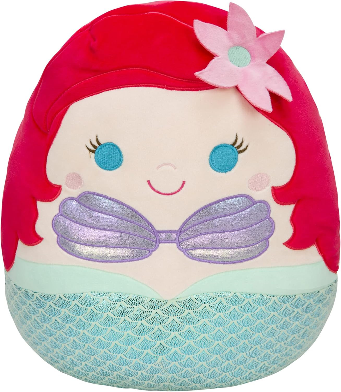 Squishmallows Disney 14-Inch Ariel Plush - Add Ariel to Your Squad, Ultrasoft Stuffed Animal Larg... | Amazon (US)