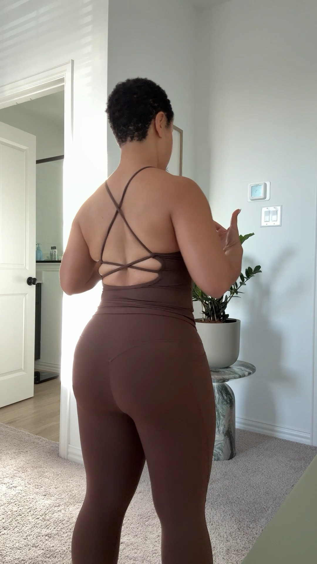 Comfy and cute workout set with built in bra pads and pockets for cell phones 

#LTKPetite #LTKgrwm #LTKActive