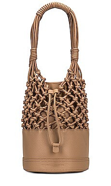 JONATHAN SIMKHAI Kiera Bucket Bag in Biscotti from Revolve.com | Revolve Clothing (Global)