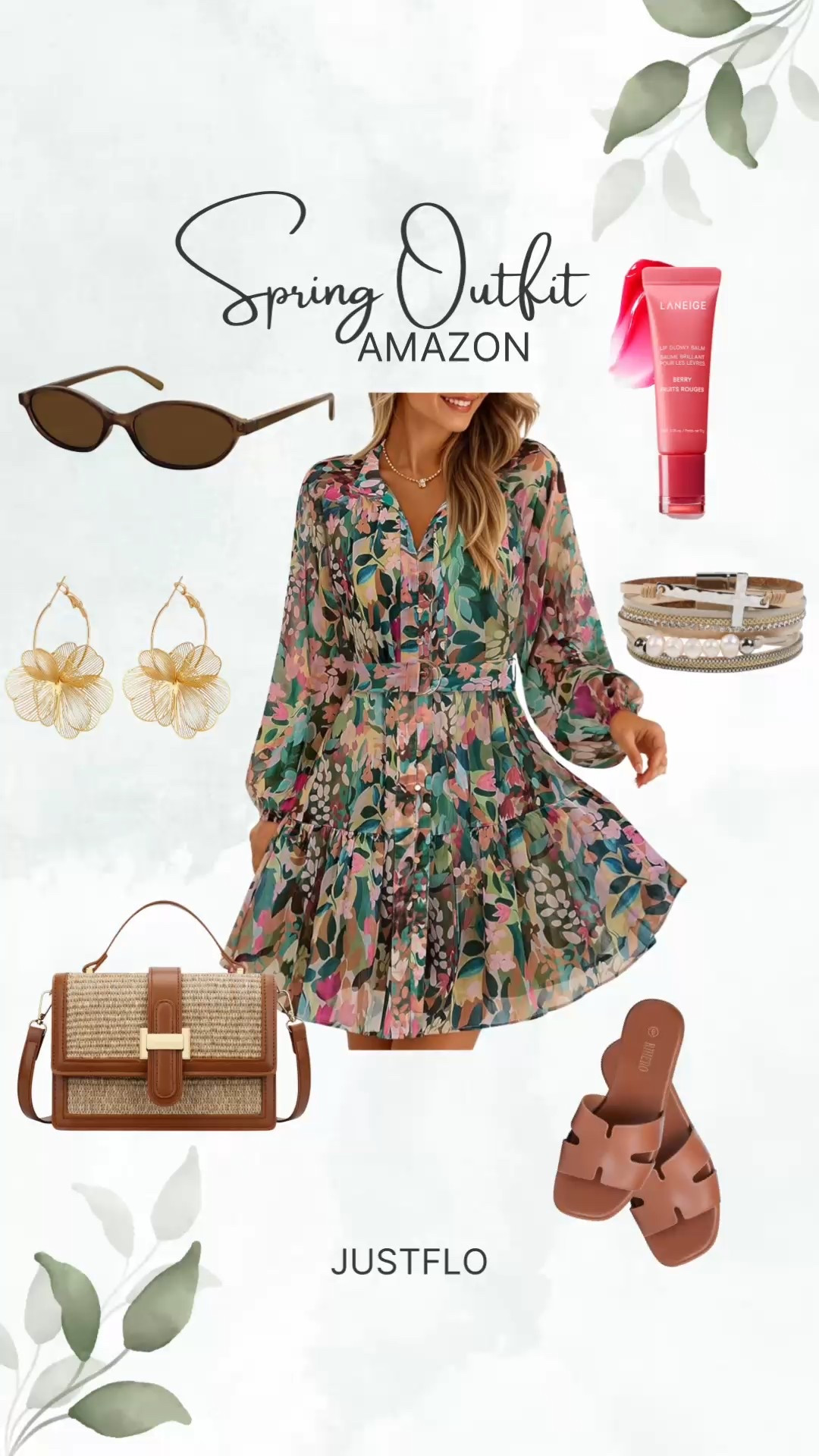 If you love color, this one’s for you 💚 Spring is the season to have fun with pops of green, coral, and pastels.
Styled with comfy Amazon sandals, a structured mini purse, glossy pink lips, and playful sunnies that scream spring sunshine.
✨ Save this for when you want an easy outfit that still makes a statement.

#Spring #dress #Springdress #outfit #ootd #ootn #makeup
#LTKSpringStyle #AmazonFinds #SpringColors #LTKAmazon #SpringOutfitIdeas #AffordableFashion #AmazonStyle