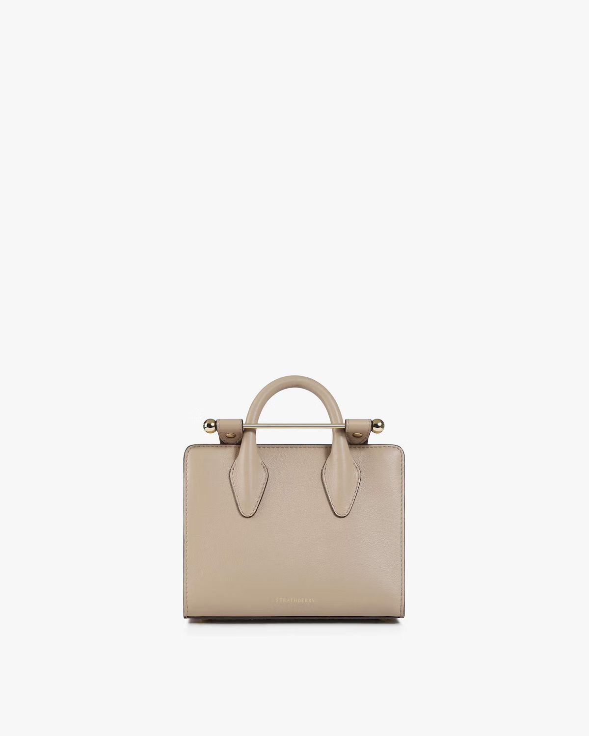 The Strathberry Nano Tote - Chestnut | Strathberry