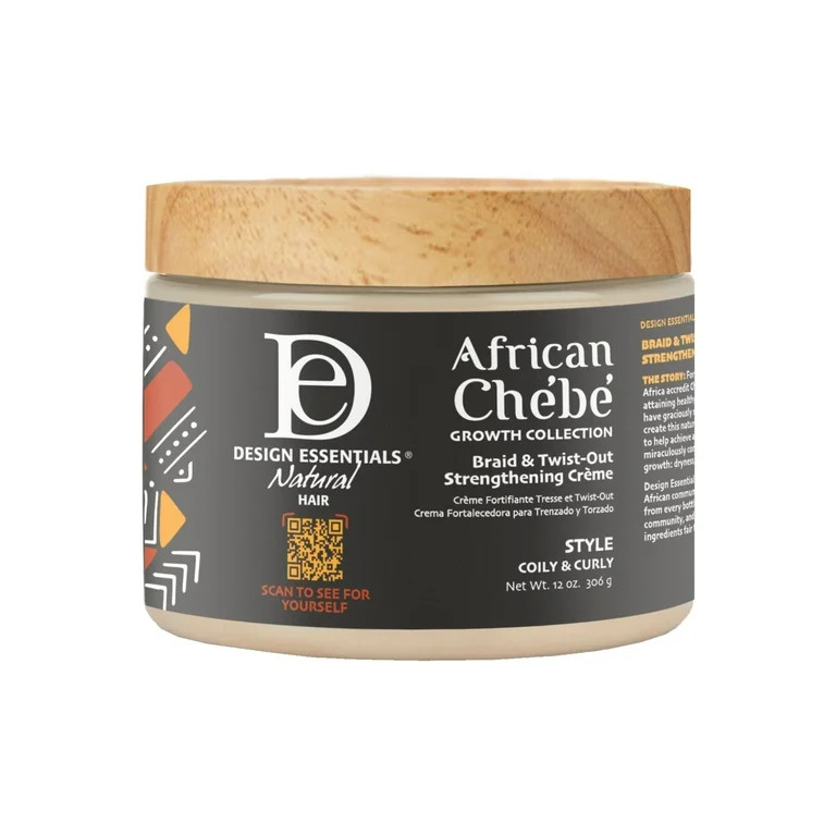 Design Essentials Chebe Braid & Twist Out Styling Hair Crème 12oz. | Walmart (US)