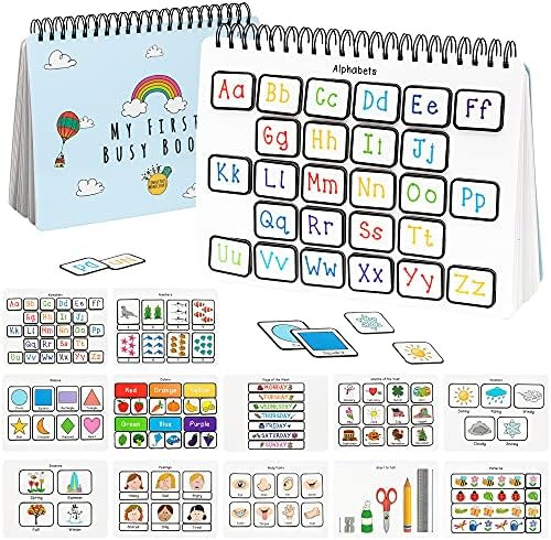 Tinkletots Montessori Toys Preschool Kids Activity Book Busy Board Busy Book for Early Learning a... | Amazon (US)