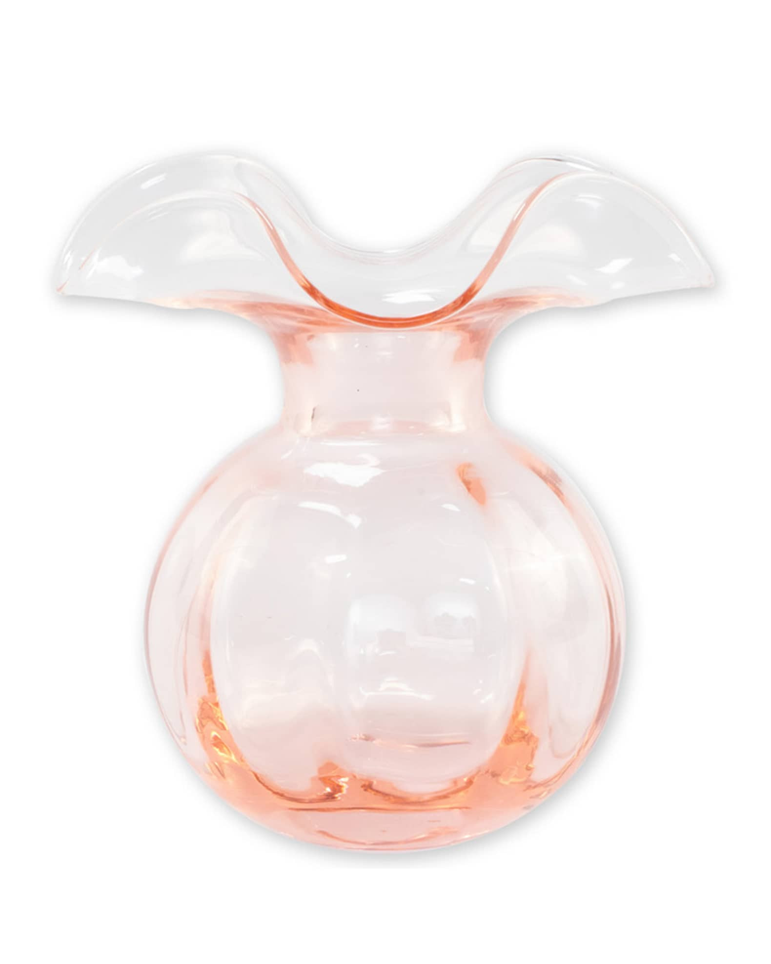 Hibiscus Glass Pink Bud Vase | Neiman Marcus