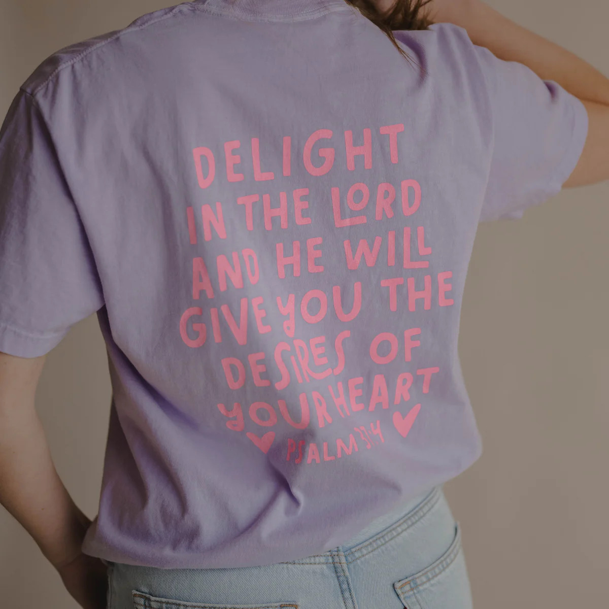 Delight in the Lord Tee | Dear Heart