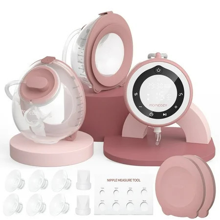 Momcozy Breast Pump V1 Pro Hospital-Grade, Upgraded Electric Hands Free Breast Pump, 24mm | Walmart (US)