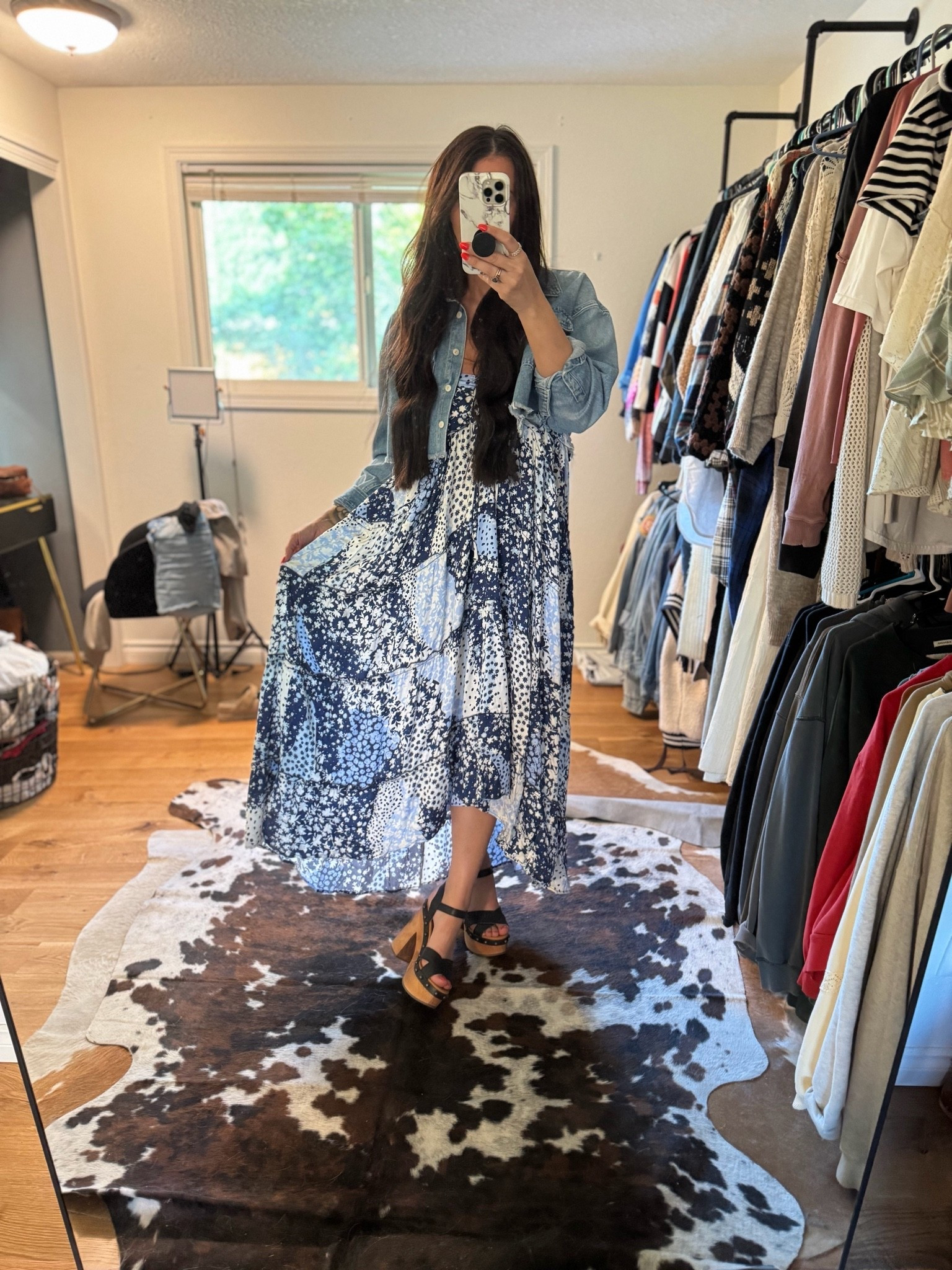 Dress is currently in stock all sizes and 40% off with code: JULY4