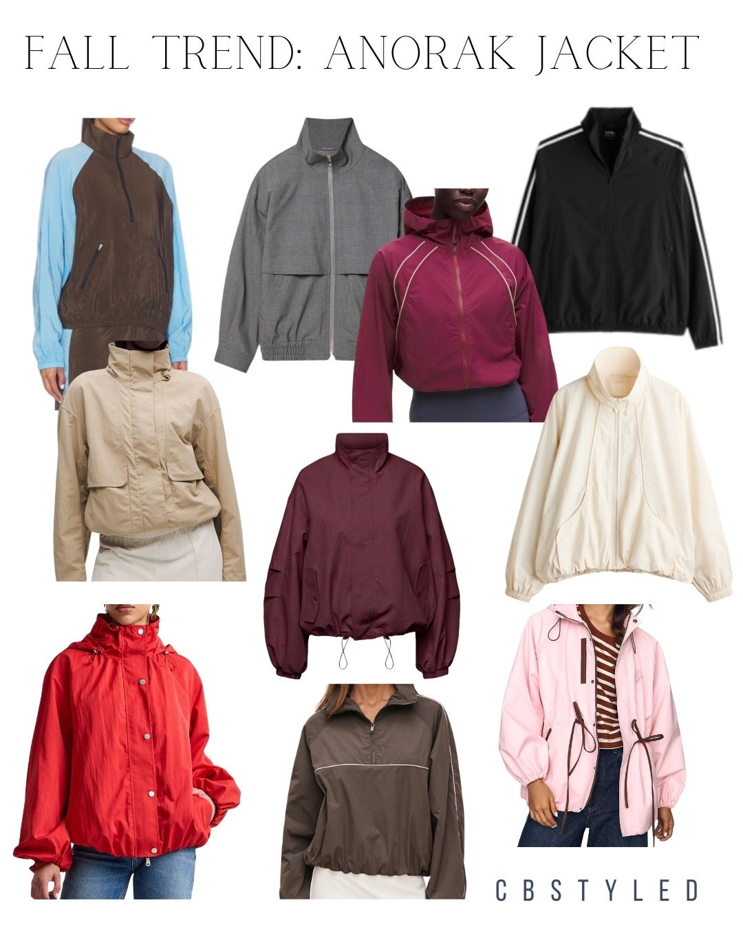 Favorite Anorak jackets that are trending for fall 2026!

#LTKootd #LTKgrwm