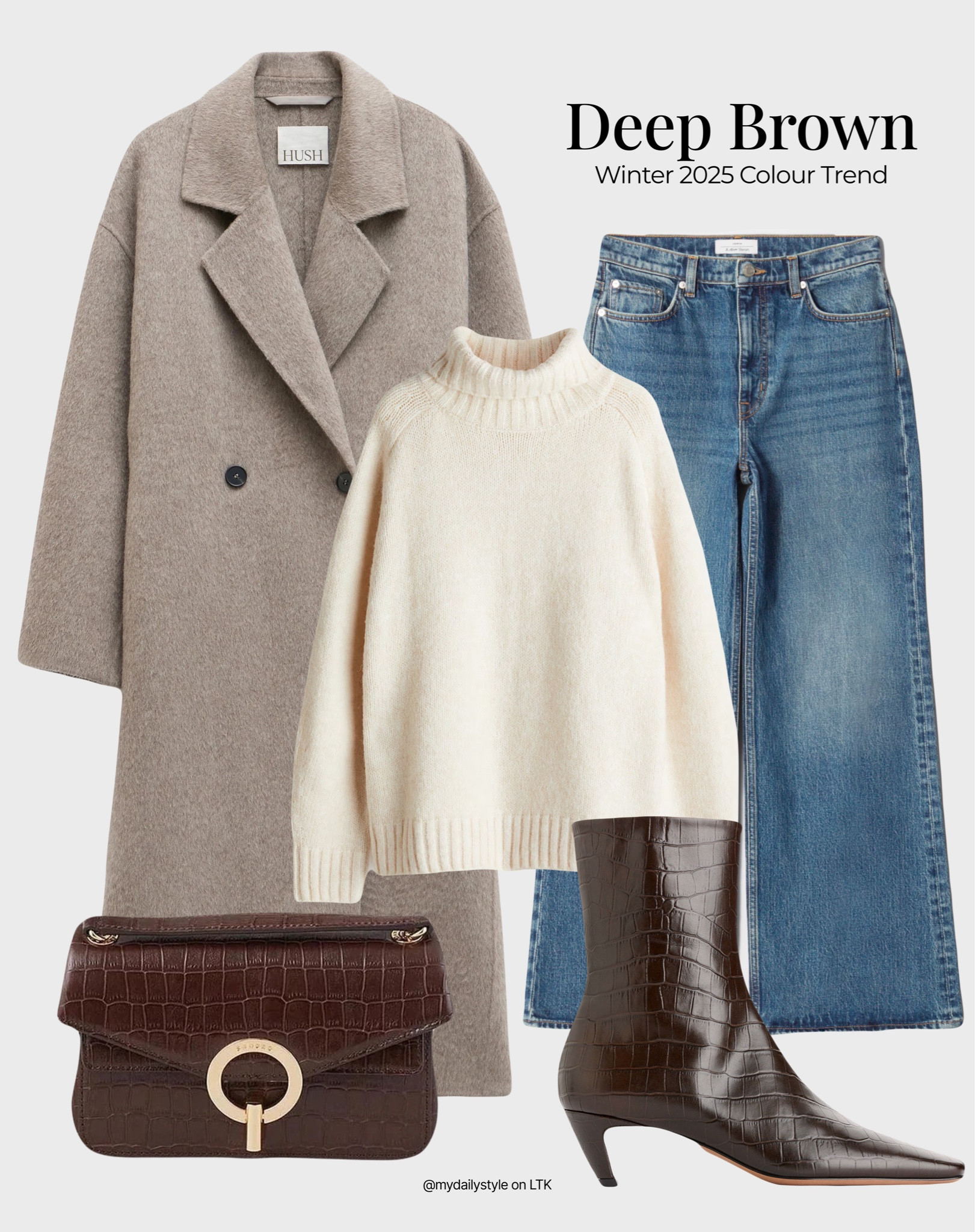 Styling beige wool coat for winter season 🤎

Check out more styling ideas in my profile. 

Tags: chocolate brown, deep brown, brown shade, brown tones, beige, pantone color 2025, mocha, winter style, winter outfit, winter look, winter fashion, easy styling, simple everyday look, chic & basic outfit, Parisian look, casual outfit, capsule wardrobe, office look, brunch style, high street, wool coat.


#LTKwinter #LTKstyletip #LTKshoes