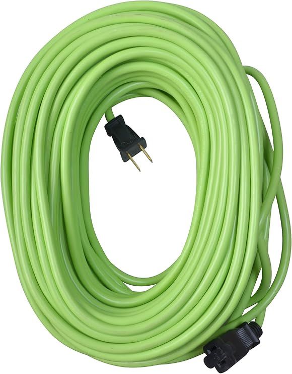 9940010 Outdoor Garden 120-Foot Extension Cord Light Duty Water Resistant Super Flexible and Ligh... | Amazon (US)