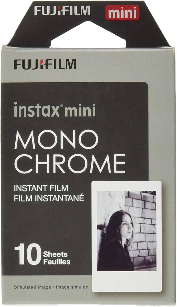 Fujifilm Instax Mini Monochrome Film - 10 Exposures | Amazon (US)