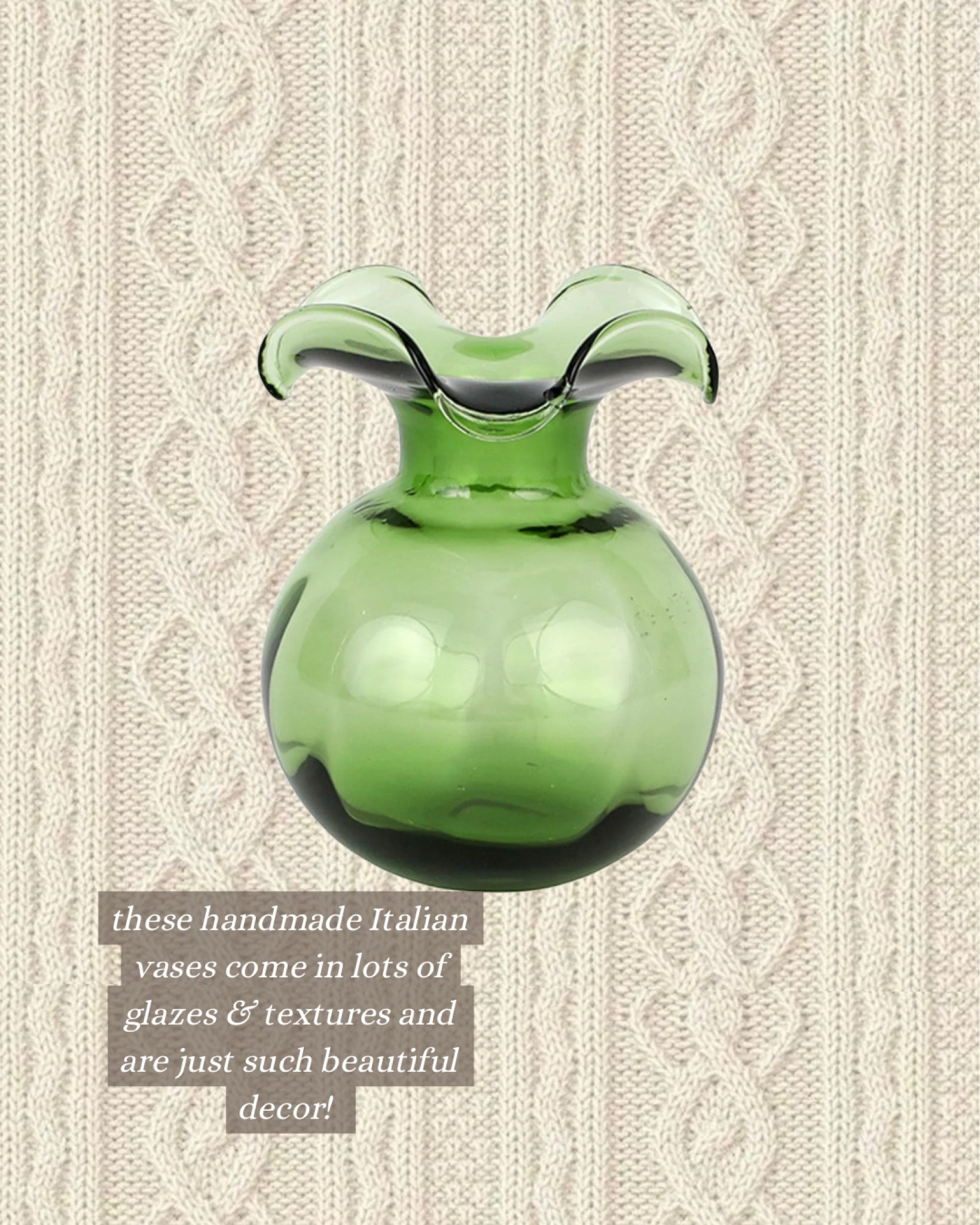 These vases are GORGEOUS and make the perfect gift. They come in a variety of sizes and colors 


Gift guide
Gift ideas


#LTKGiftGuide #LTKHoliday