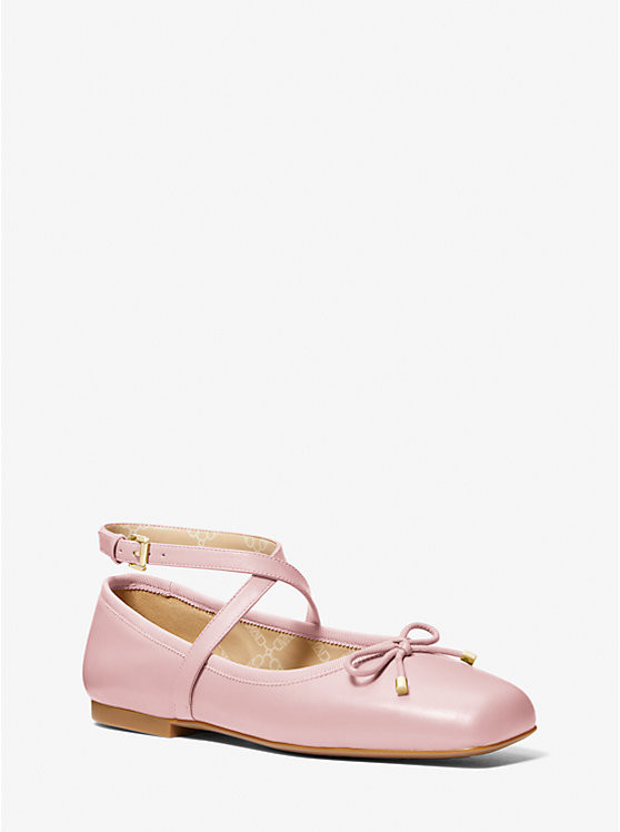 Collette Leather Ballet Flat | Michael Kors US