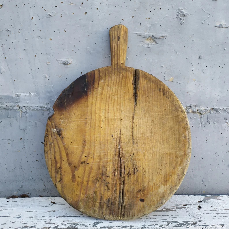 Antique Primitive Handmade Wooden Cutting Board, Old Wooden Cutting Board, Vintage wood Chopping ... | Etsy (CAD)