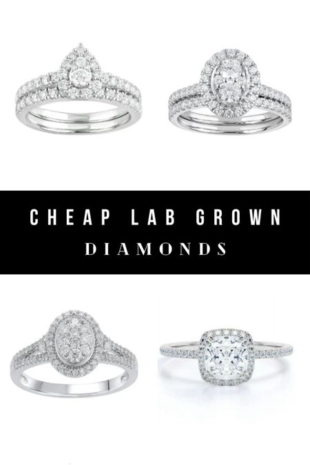 Where to buy cheap lab grown diamonds for less! 

#LTKGiftGuide #LTKSaleAlert #LTKBeauty