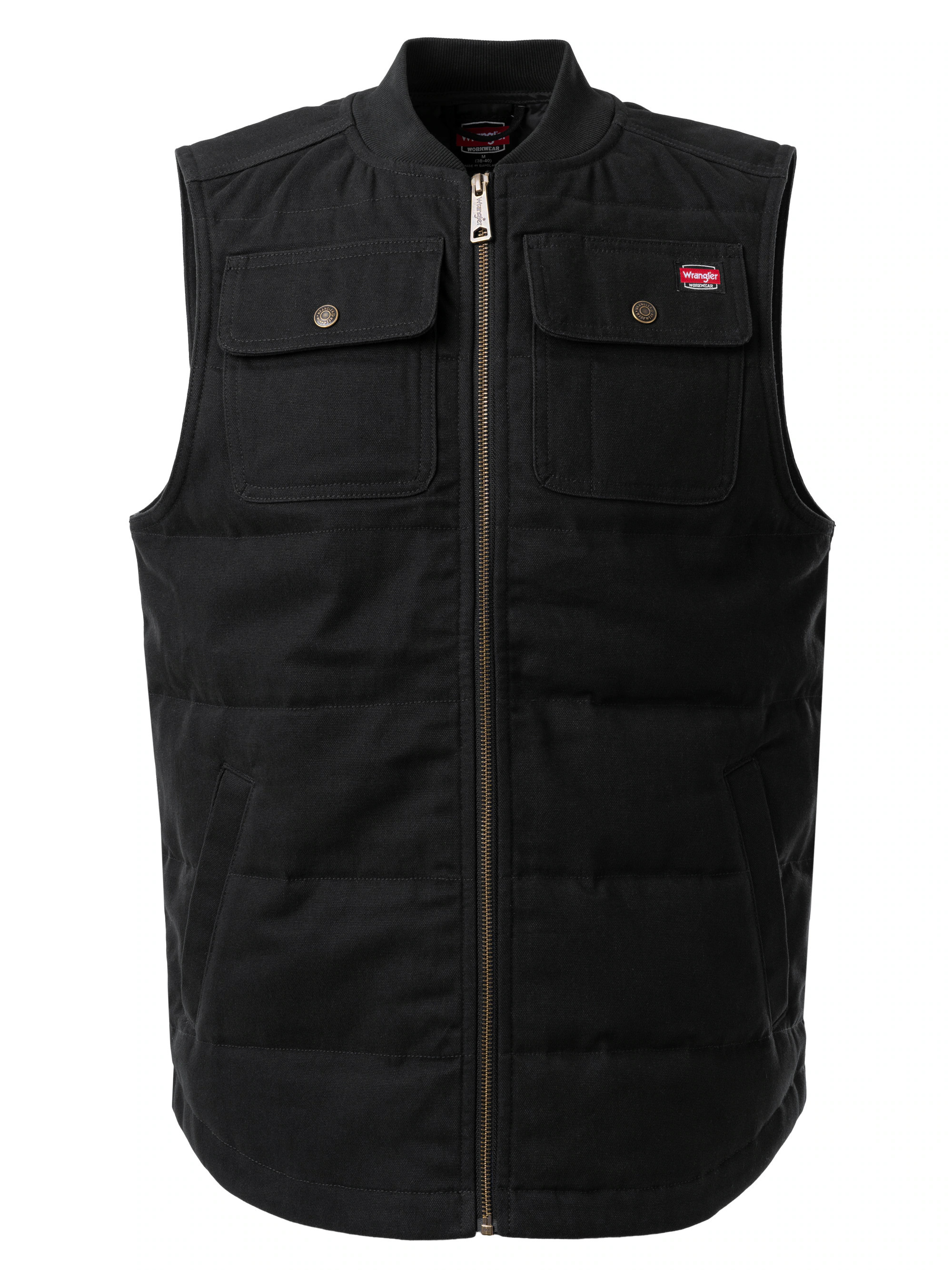 Wrangler Men's BLACK Knit Insulated Work jacket ( Extra Large ) Polyester | 65204-BLK-XL CT | Lowe's