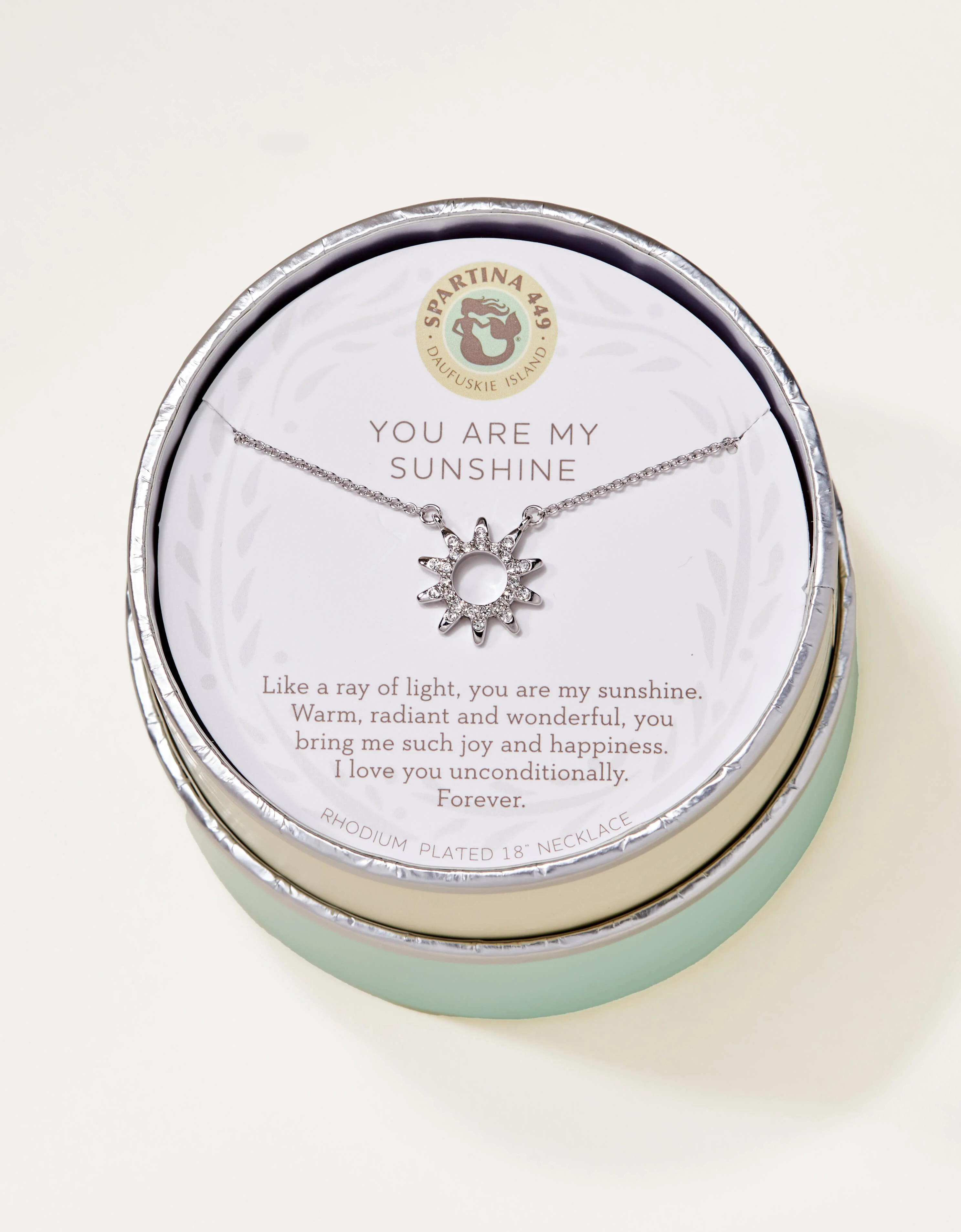 Sea La Vie Necklace 18" Sunshine/Sun | Spartina 449