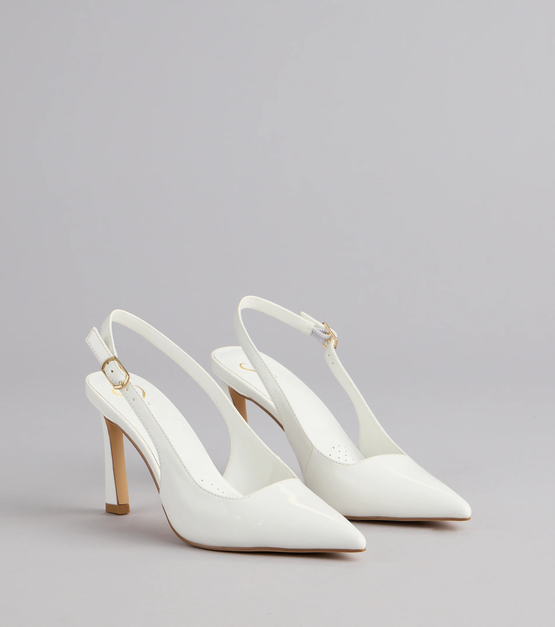 Polished And Powerful Slingback Stiletto Heels | Windsor Stores