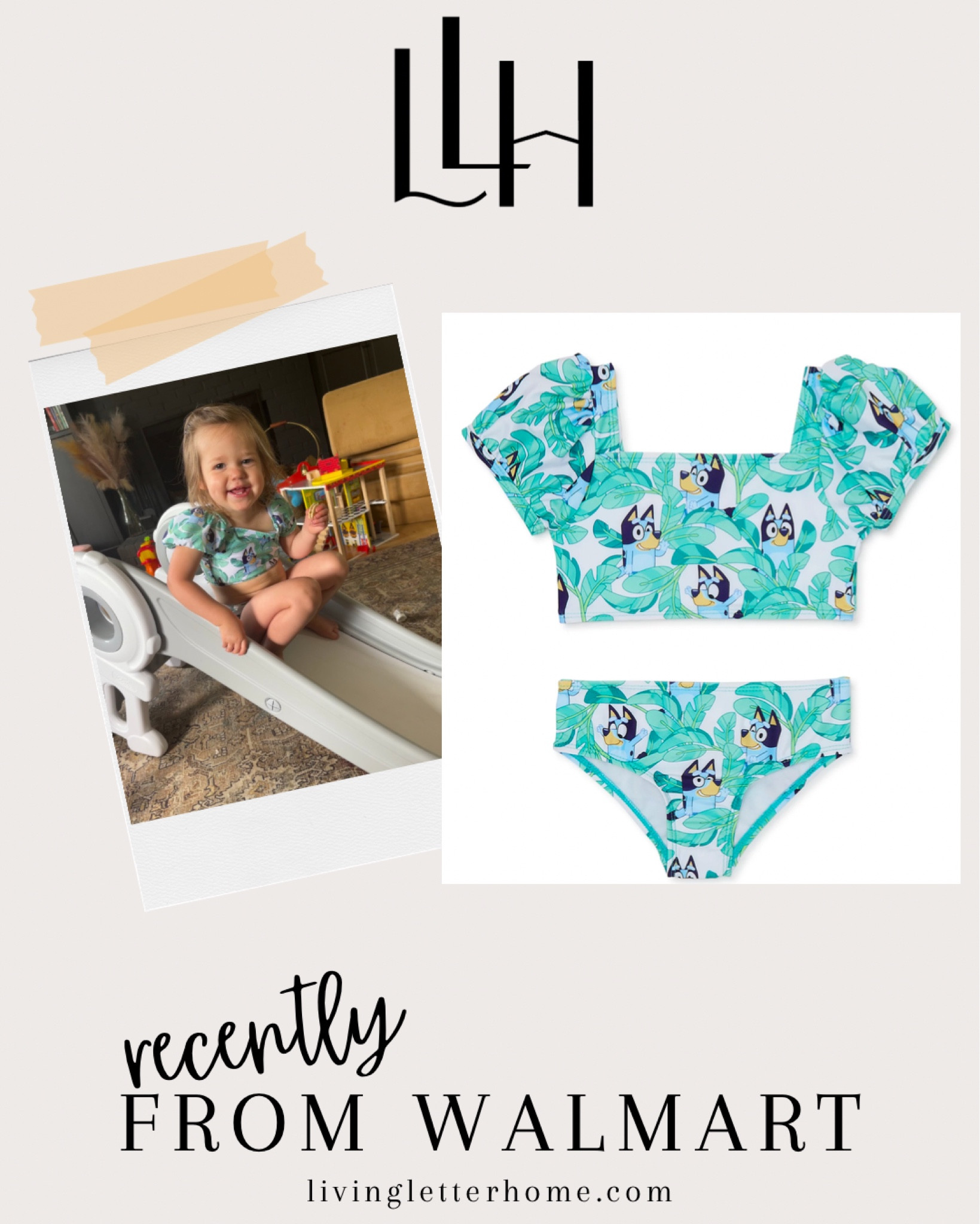 Bluey Toddler Girl Puff Sleeve … curated on LTK