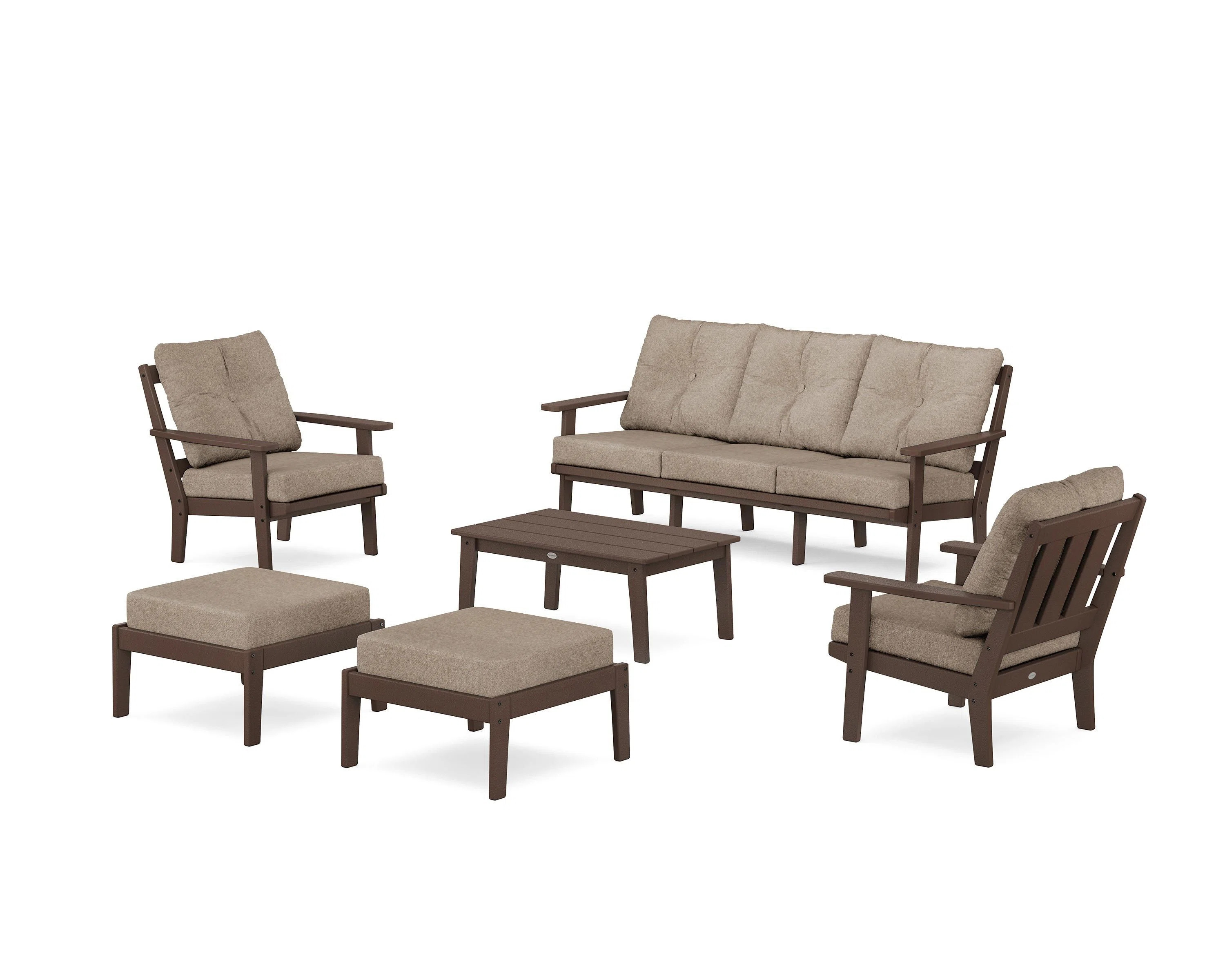Oxford 6-Piece Lounge Sofa Set (Set of 6) | Wayfair North America