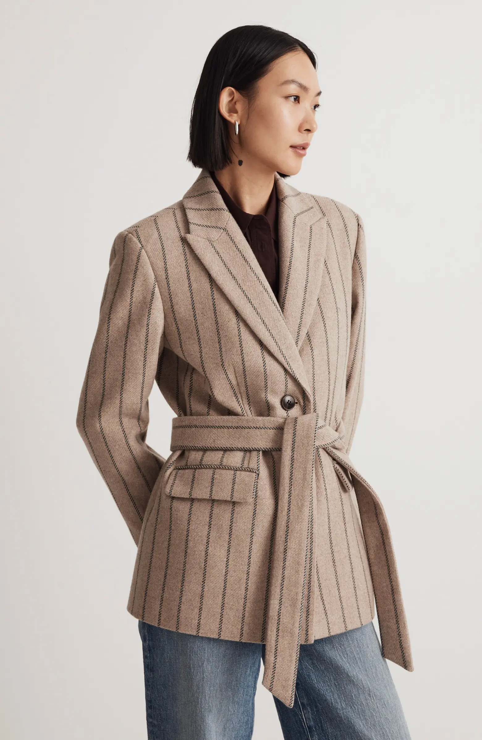 The Bedford Oversize Belted Blazer | Nordstrom
