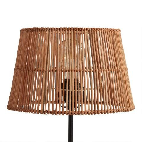 Natural Rattan Accent Lamp Shade | World Market