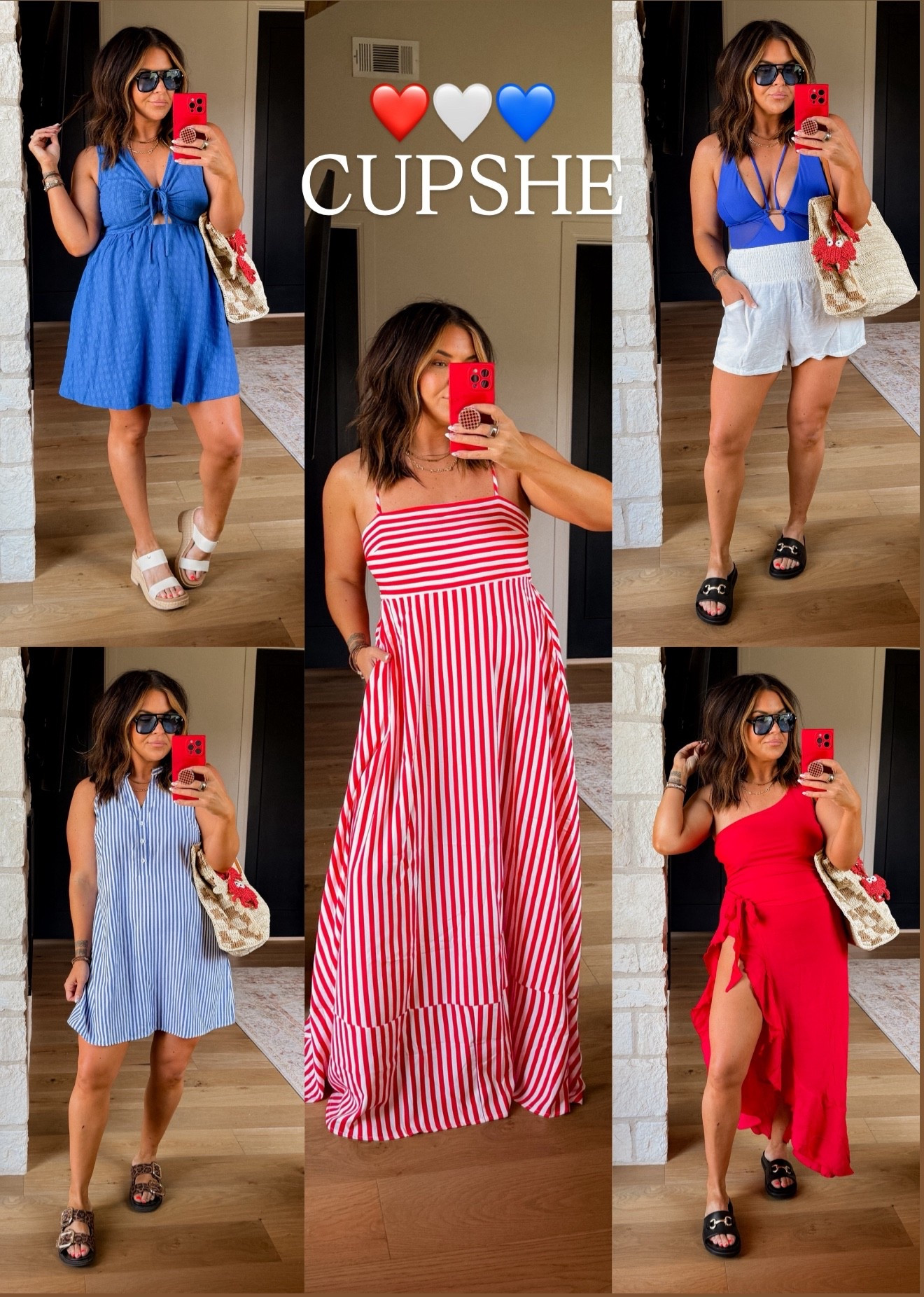 Cupshe summer / 4th of July edit!
I get an XL in all things!

Code: BWC for 15% off over $70USD+ or 20% off over $109USD+

@Cupshe #cupshepartners #cupshe