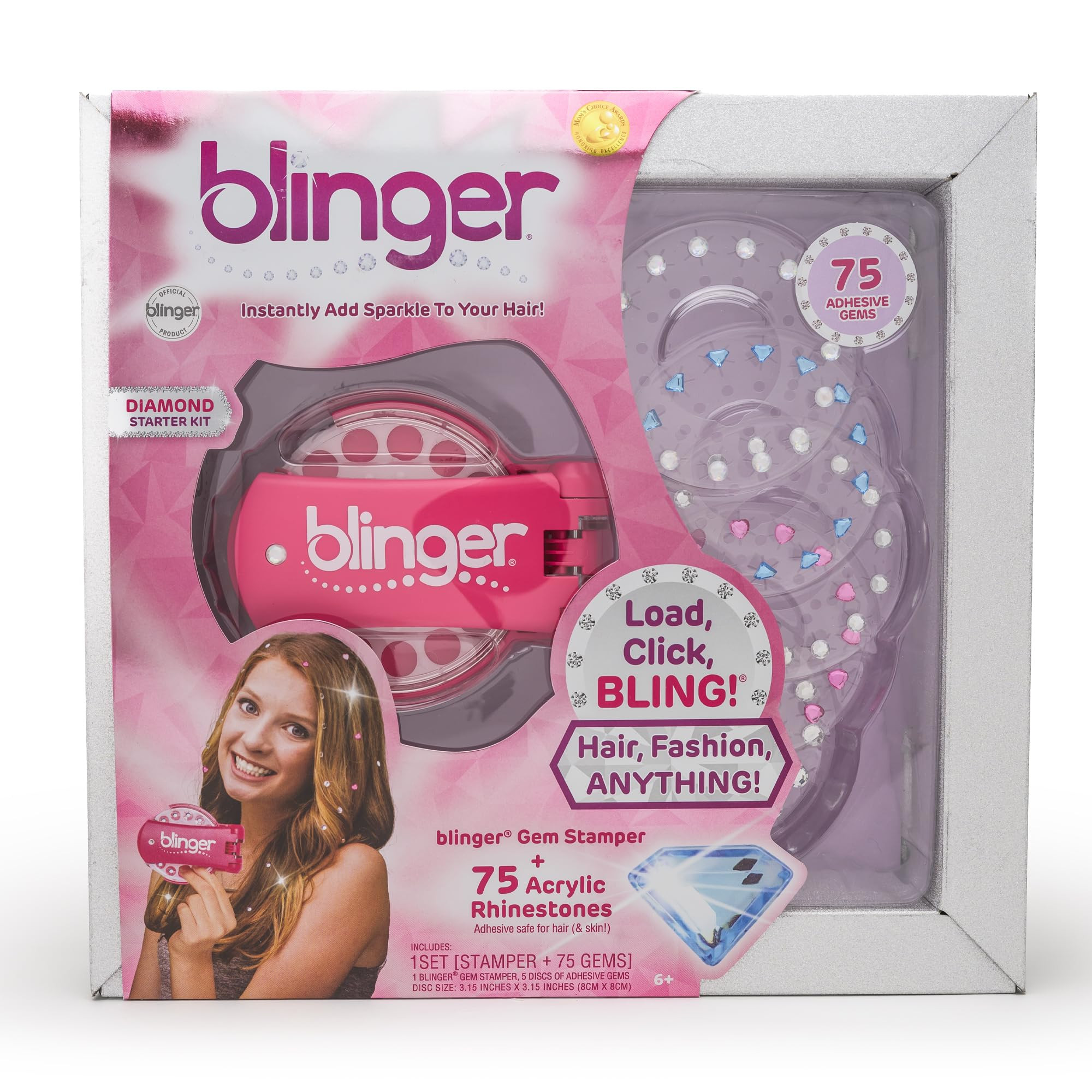 blinger® Diamond Starter Set - Dreams – as seen on Shark Tank | 75 Colorful Rhinestone Gems | ... | Amazon (US)
