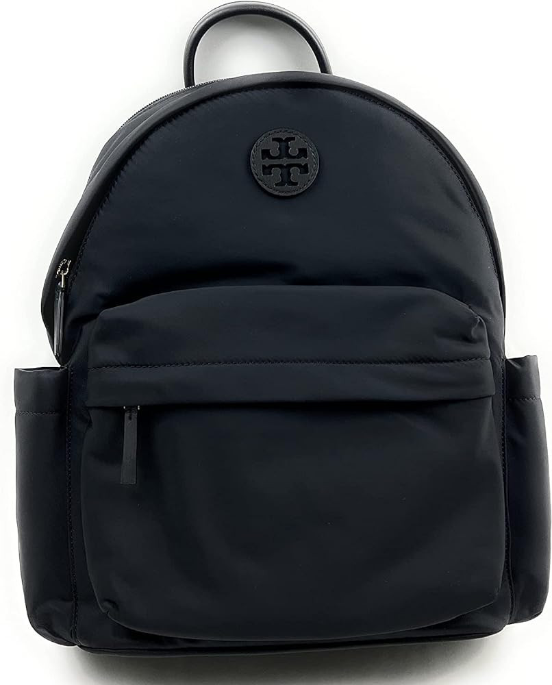 Tory Burch 88368 Black With Gold Hardware Ella Nylon Women's Backpack | Amazon (US)