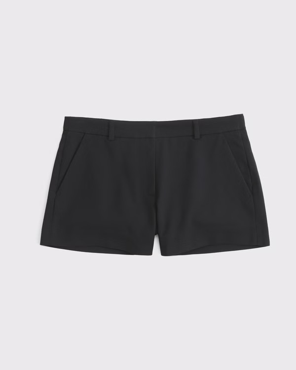 Women's Low Rise Micro Tailored Short | Women's Bottoms | Abercrombie.com | Abercrombie & Fitch (US)