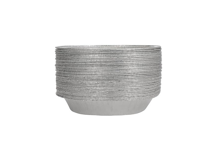 9" Pie Pans (10pack) - Disposable Aluminum Foil Pie Tins,Heavy-duty, Baking Tin Plates, Standard ... | Amazon (US)