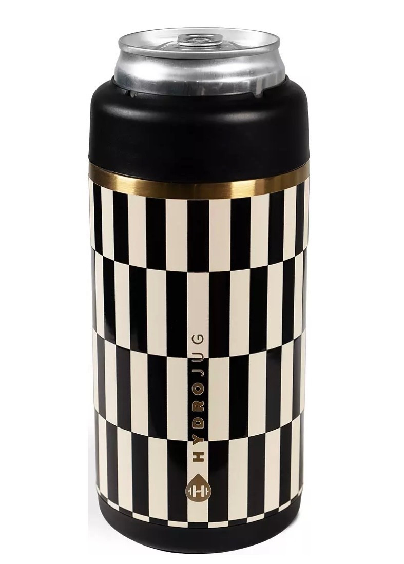 Slim can cooler, black and white coozie 

#LTKParties #LTKFindsUnder50