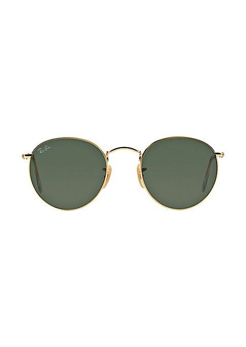 Round Metal Sunglasses | Saks Fifth Avenue