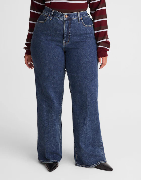 The Plus Wide-Leg Jean | Madewell