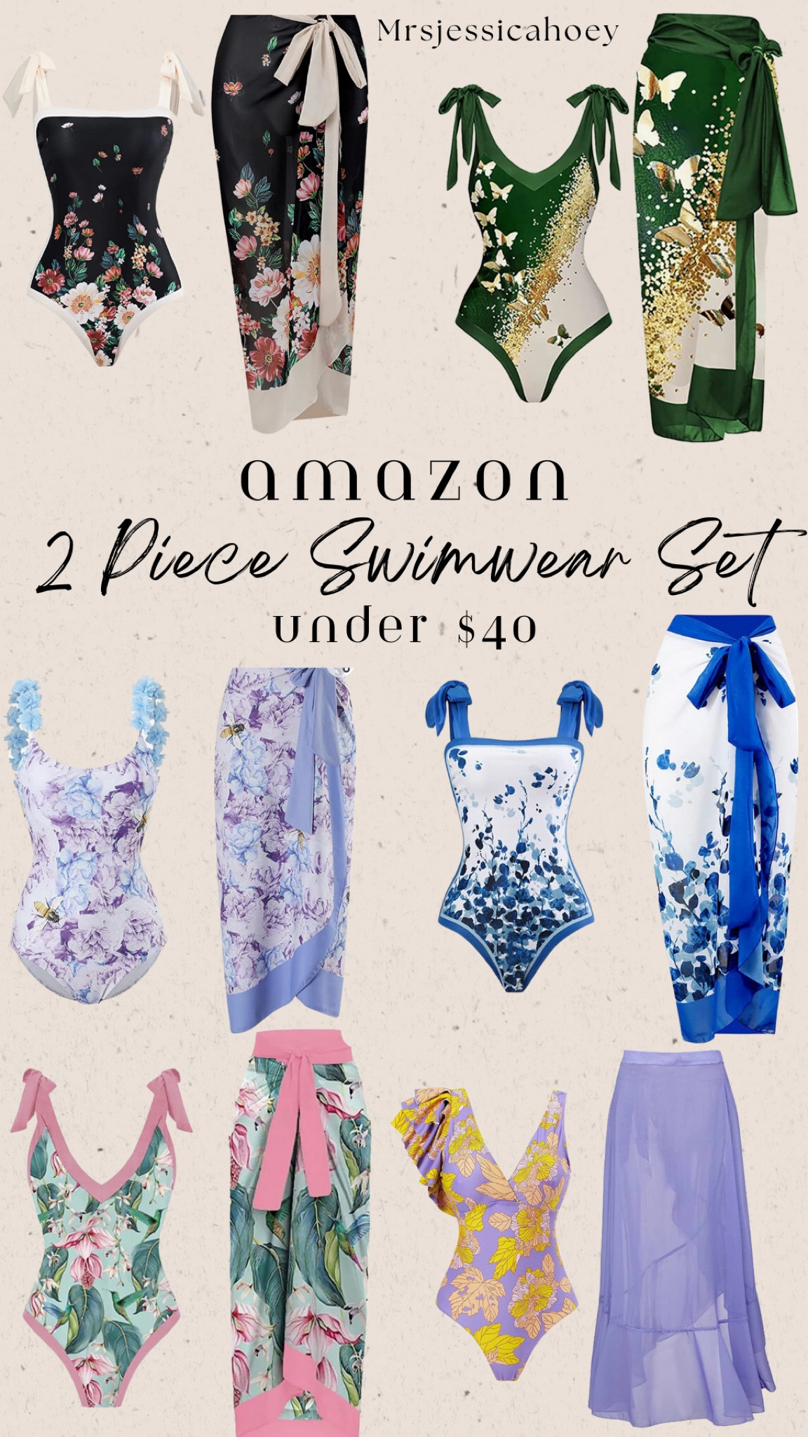 Swimsuits. Swim. Women's 2 Pieces Sarong Swimsuit Set. Swimwear with Cover Up. Bathing Suits. Beachwear. Swimwear. Vacation outfit. Summer outfit. 🌴

#LTKunder50 #LTKFind #LTKswim