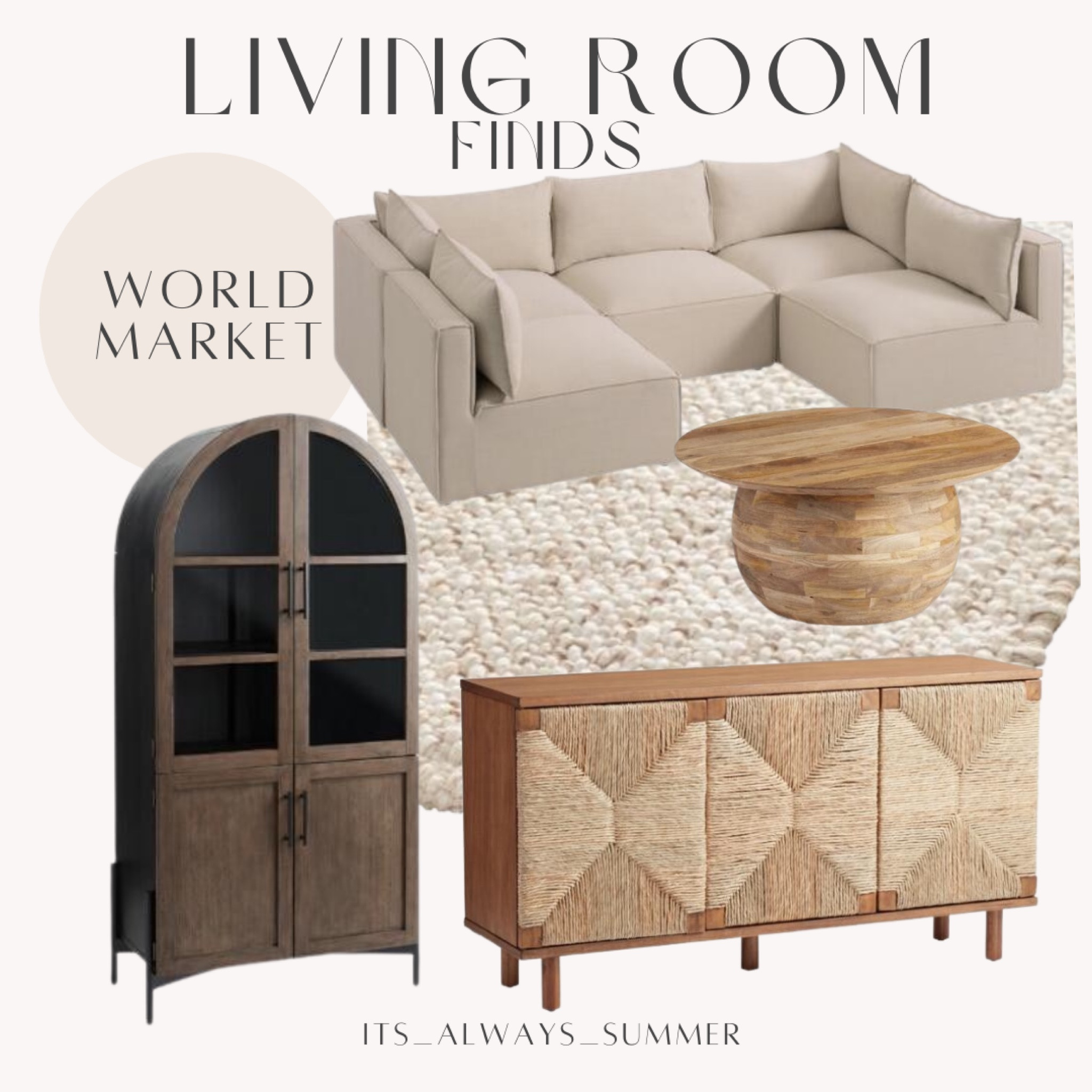 World Market living room finds! #livingroom #sectional #springrefresh 

#LTKhome #LTKU #LTKFind
