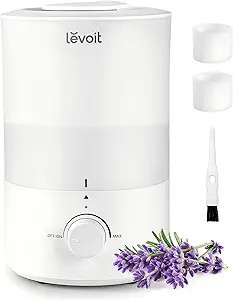 LEVOIT - Humidifiers for Bedroom - Quiet (3L Water Tank) - Cool Mist/Top Fill/Essential Oil Diffu... | Amazon (US)