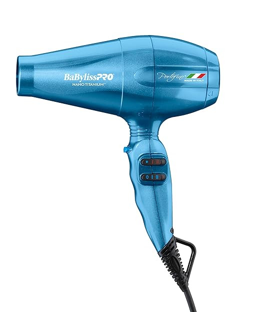BaBylissPRO Nano Titanium Italian Portofino Hair Dryer - Professional 2000 Watt Blow Dryer | Amazon (US)
