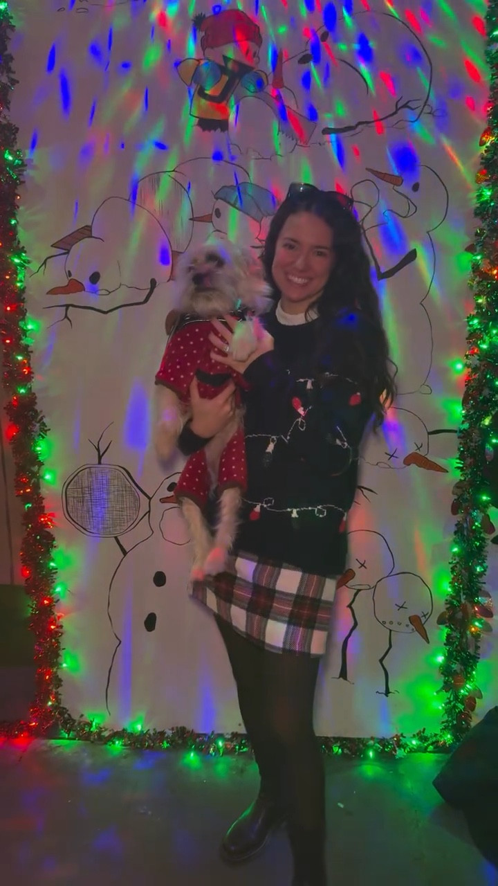 Comment “TINSEL” for the links to my outfit🎄

It was absolutely freezing out, but Tinsel is one of those places that actually makes getting dressed up worth it. It’s not just a winter bar, it’s full-on Christmas chaos and childhood-movie nostalgia in one room—glowing lights, wild decorations, and characters everywhere you turn. 

Consider this your sign to put on real clothes, grab your favorite holiday sweater, and trade the couch for a festive winter bar night. ☃️🎅🏼

📍Tinsel
116 S 12th St
Philadelphia, PA  19107

✨ Comment “TINSEL” or “SHOP” for the links
✨ Follow @rachel.corridean for more Philly nights out, winter outfits & real-life styling.
.
.
.
@tinselphilly #tinselphilly #visitphilly #christmasbar 

I’m Rachel Corridean, your Philly-based fashion and lifestyle friend helping you romanticize real life in your 30s—one cozy, chaotic night out at a time.

Tinsel Philly, Tinsel Christmas bar, Philly Christmas bar, winter bar outfit, holiday outfit inspo, things to do in Philly in December, festive date night ideas, Christmas bar aesthetic, colorful holiday lights, Philly winter activities