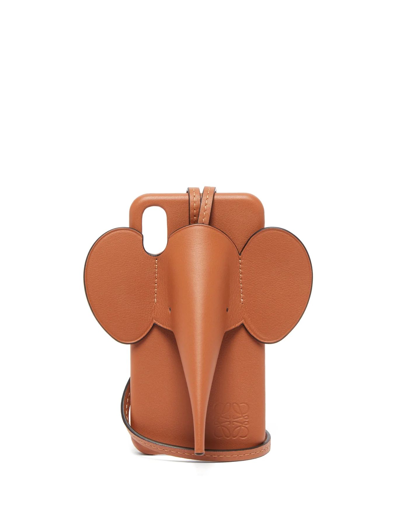 Elephant iPhone® X/XS leather phone case | Loewe | Matches (US)