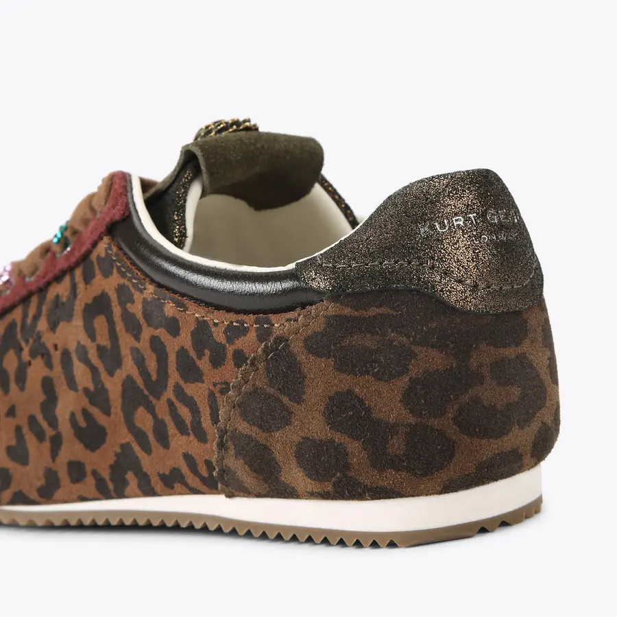 ISLINGTON SNEAKER Leopard Print Sneaker by KURT GEIGER LONDON | Kurt Geiger UK