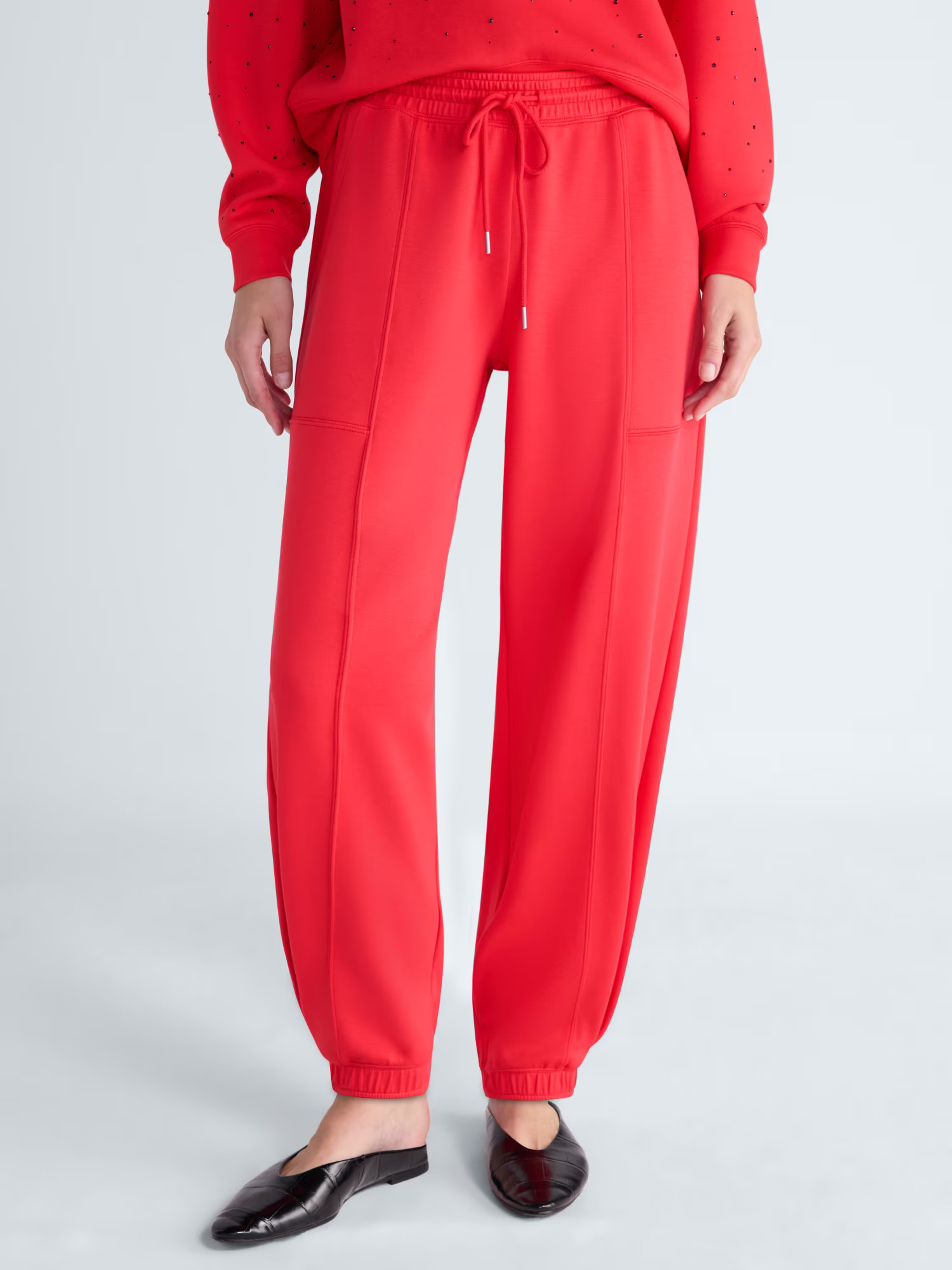 Scoop Women's and Women's Plus New Scubaknit Barrel Pants, Sizes XS-4X | Walmart (US)
