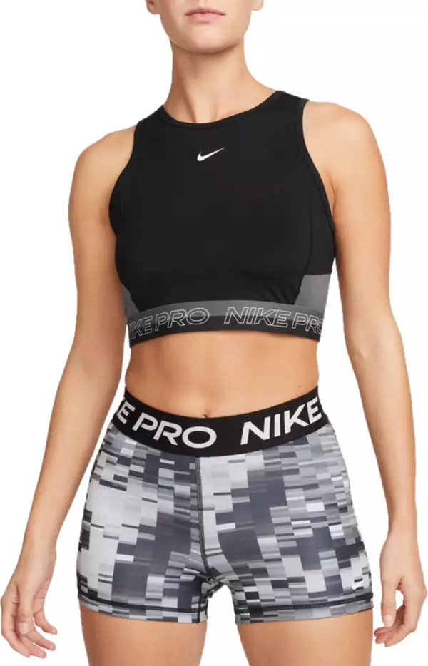 Nike Women's Pro Dri-FIT Femme Cropped Tank Top | Dick's Sporting Goods