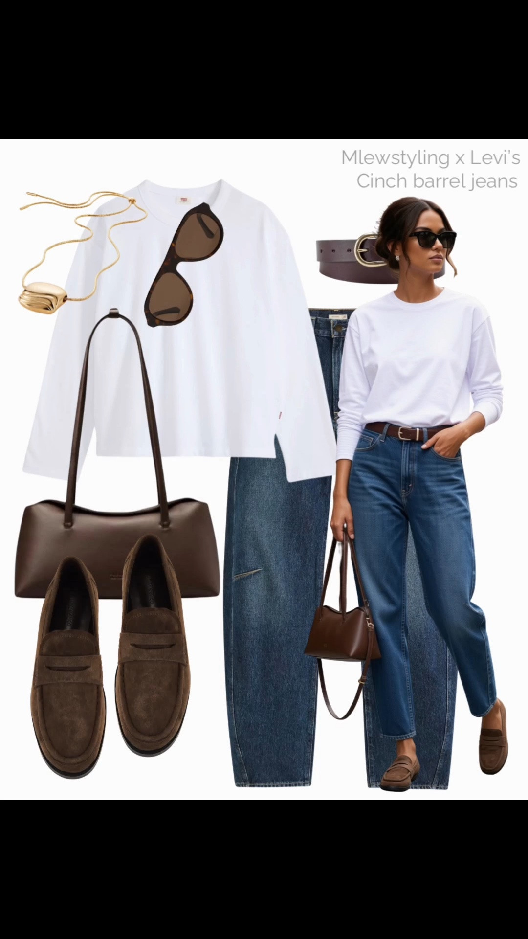 A white long sleeve tee: the wardrobe staple everyone needs for fall ☁️

@levis
#LevisLTKPartner
AD

elevated fall outfit, neutral capsule wardrobe, cinch barrel leg jeans, brown leather belt, autumn outfit formula, capsule wardrobe

#LTKfall #LTKjeans #LTKcanada