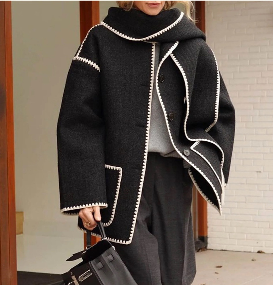 The best Toteme dupe ever. Thank me later 🫱🏼‍🫲🏽 #totemedupe 

#LTKstyletip #LTKSeasonal #LTKunder100