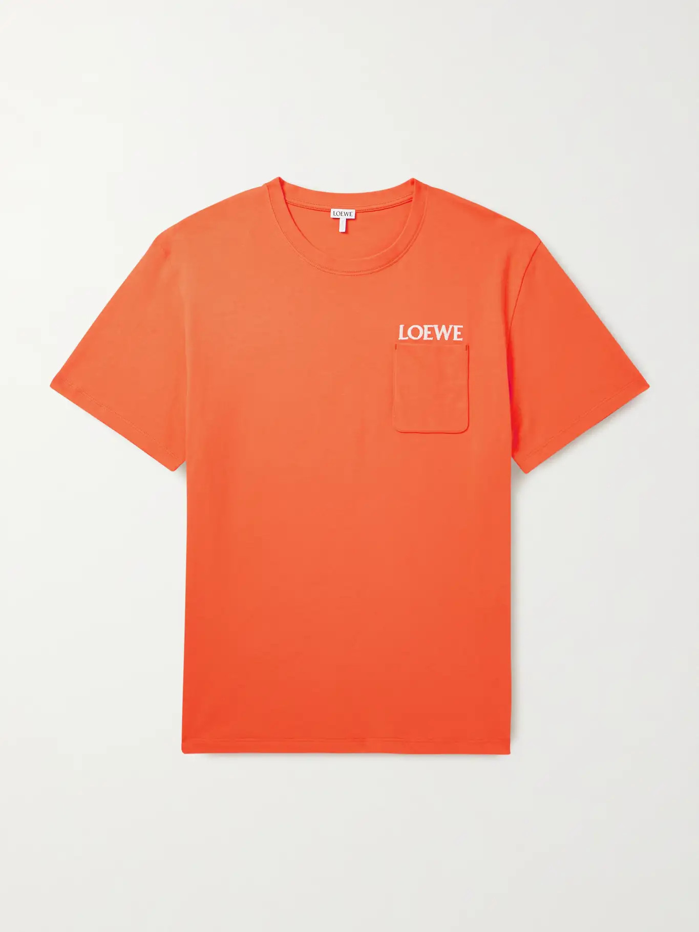 Logo-Embroidered Cotton-Jersey T-Shirt | Mr Porter (US & CA)