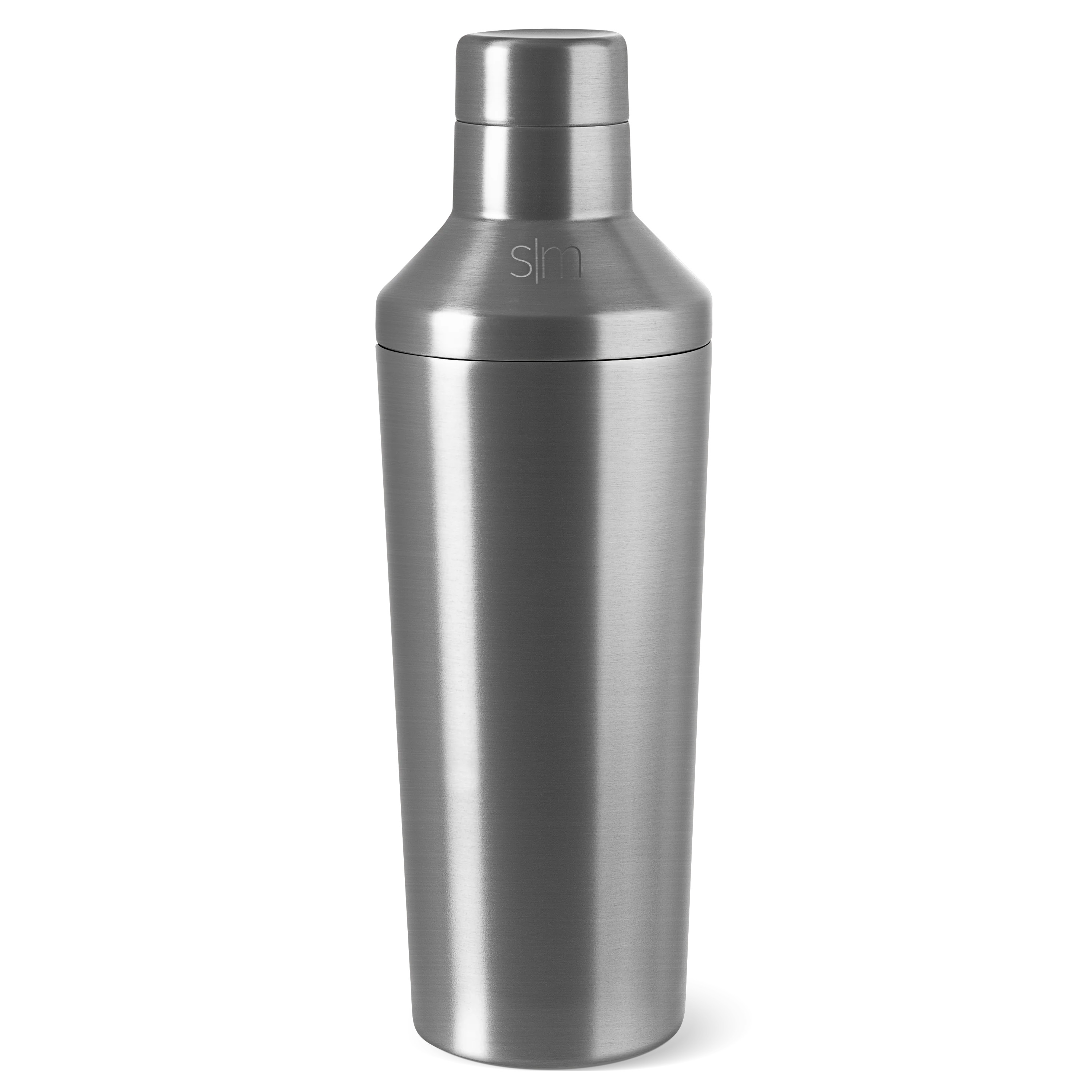 Classic Cocktail Shaker with Jigger Lid | Simple Modern